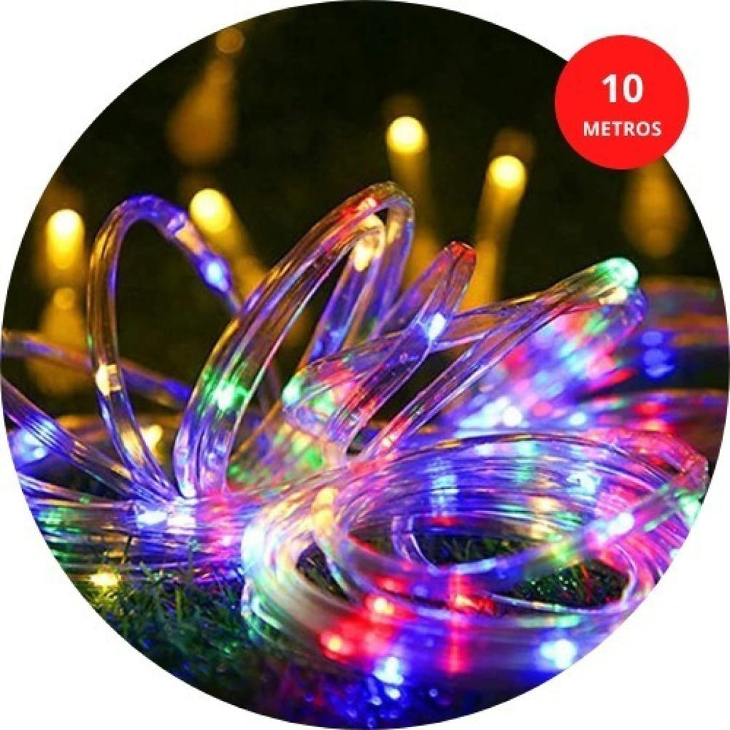 Manguera con Luz 10 mts. Navidad