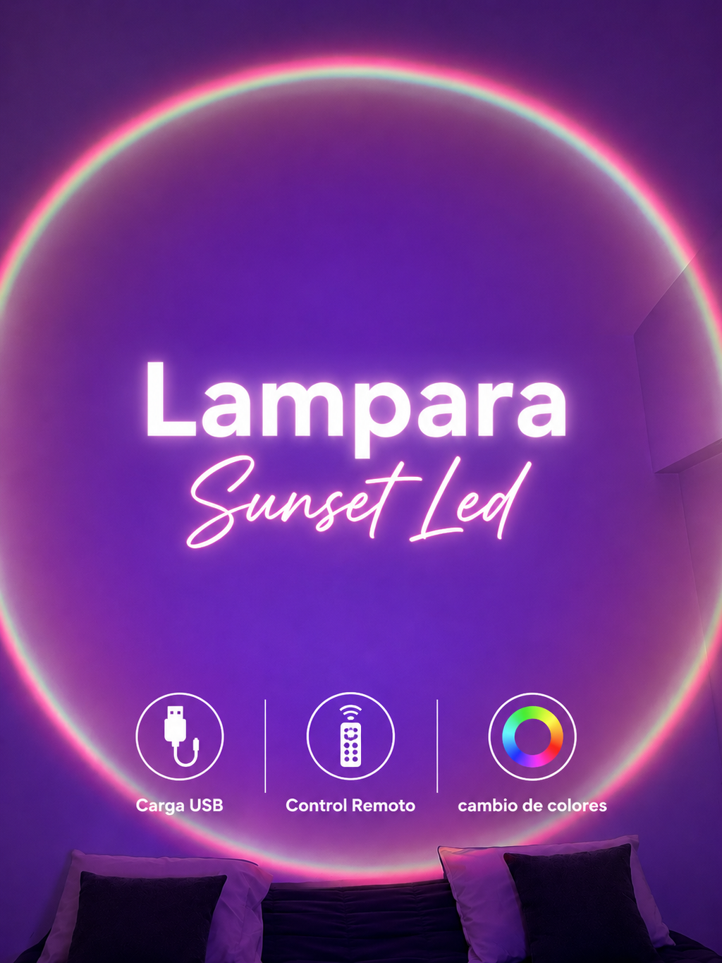 Lampara Sunset Atardecer