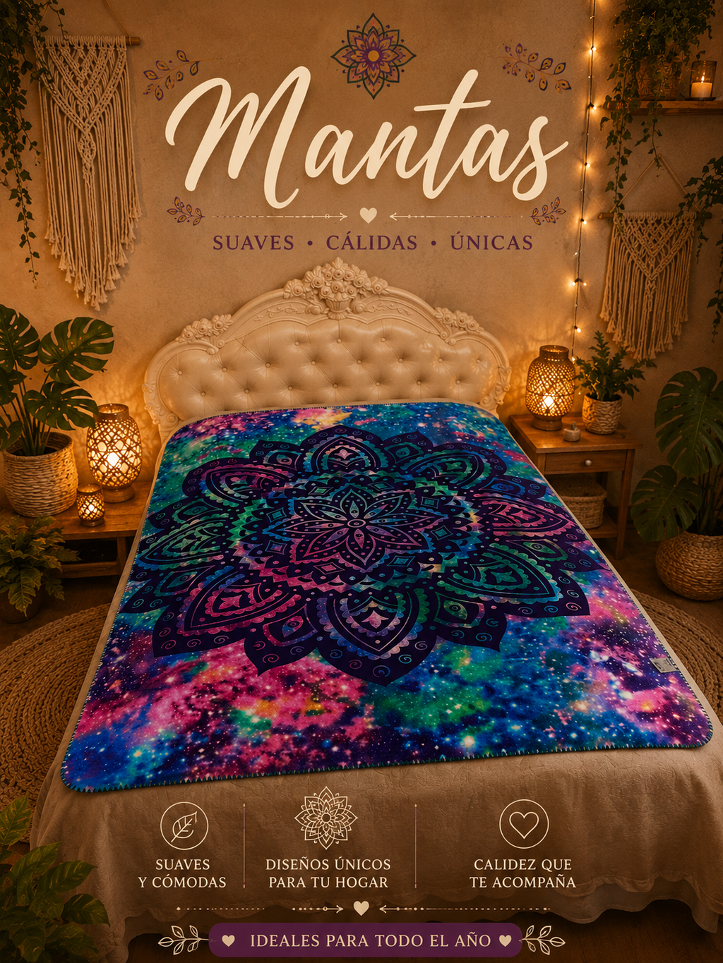 Mantas Mandalas grandes