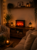 Chimenea lampara Led Decorativa