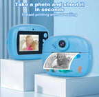 Camara Infantil Con Impresora Digital Instantanea