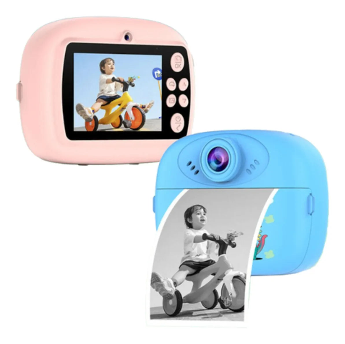 Camara Infantil Con Impresora Digital Instantanea
