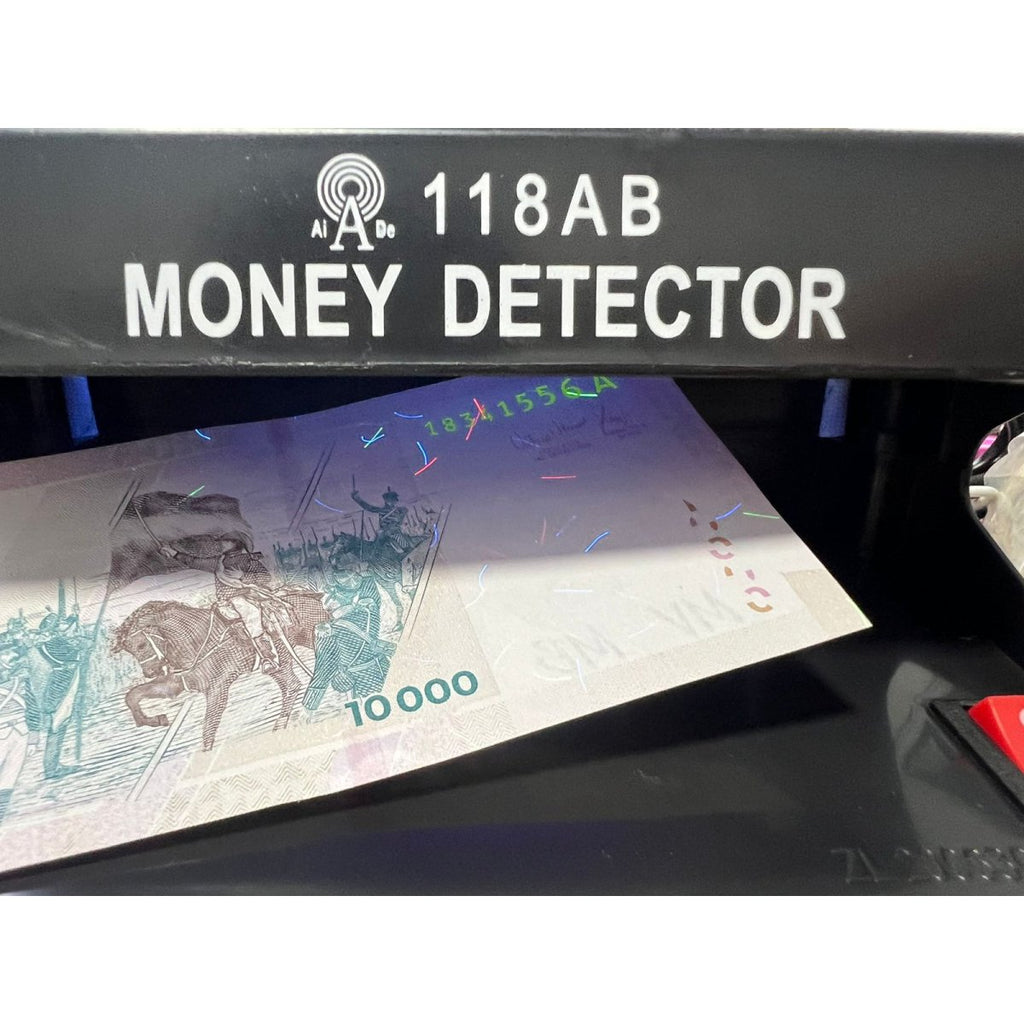 Detector de Billetes Falsos. UV