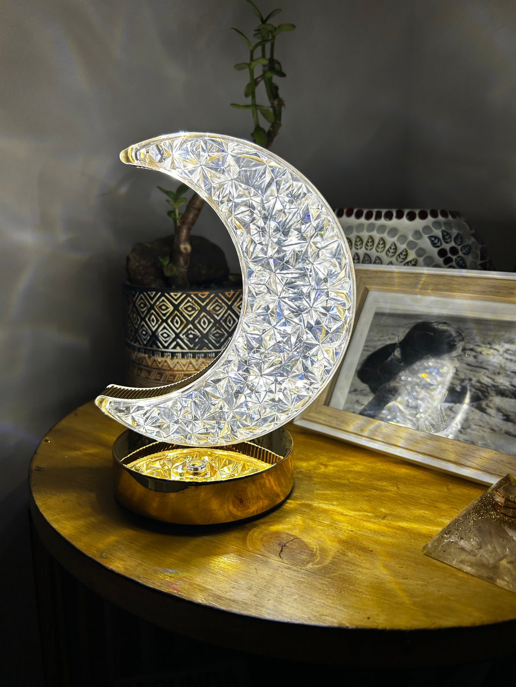 Lampara Velador Estrella-Luna