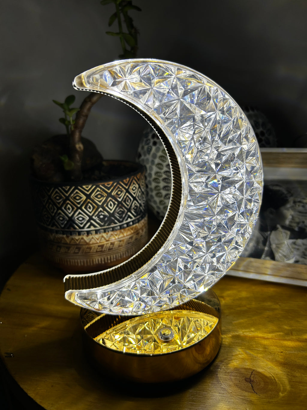 Lampara Velador Estrella-Luna