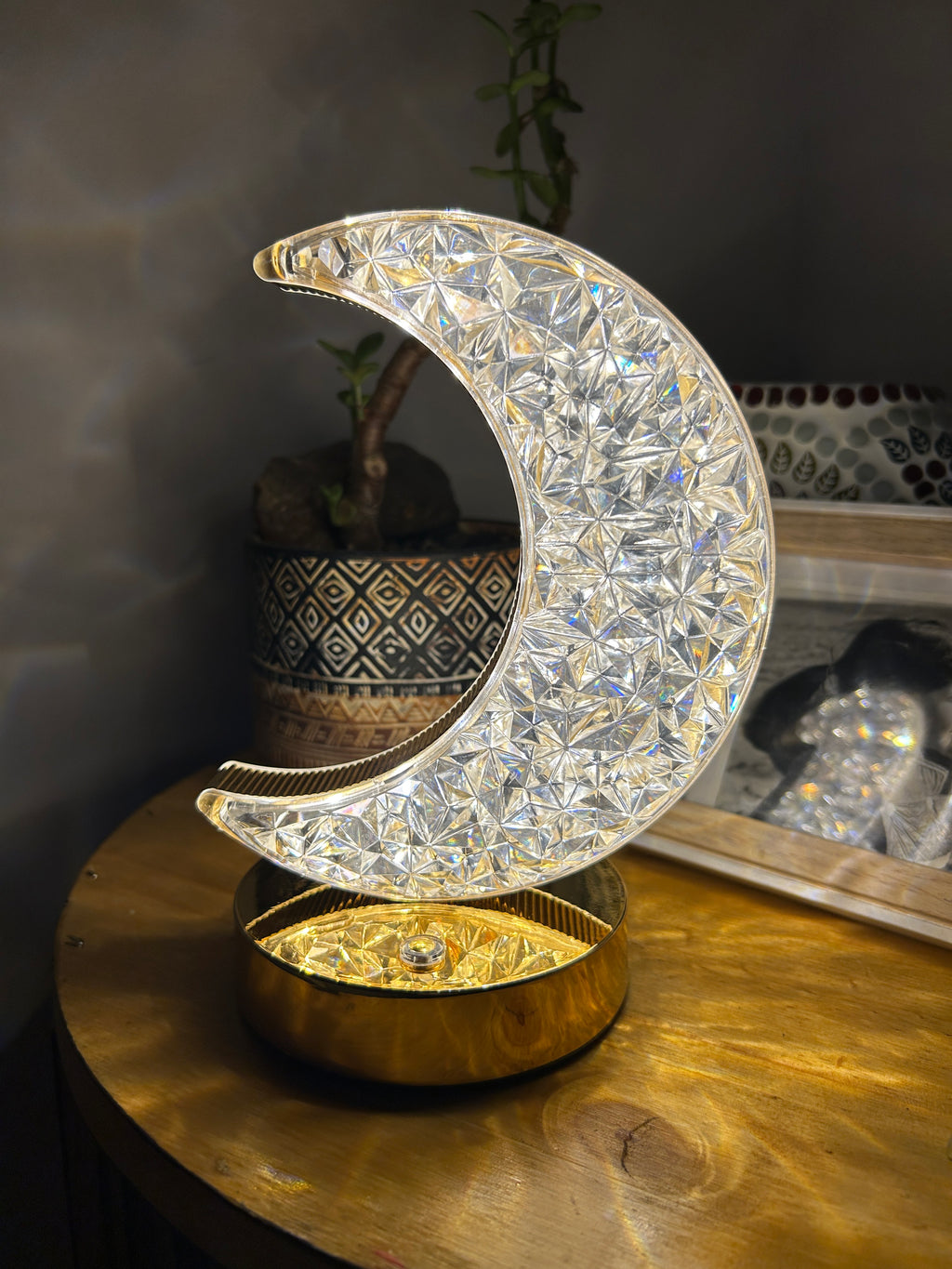 Lampara Velador Estrella-Luna