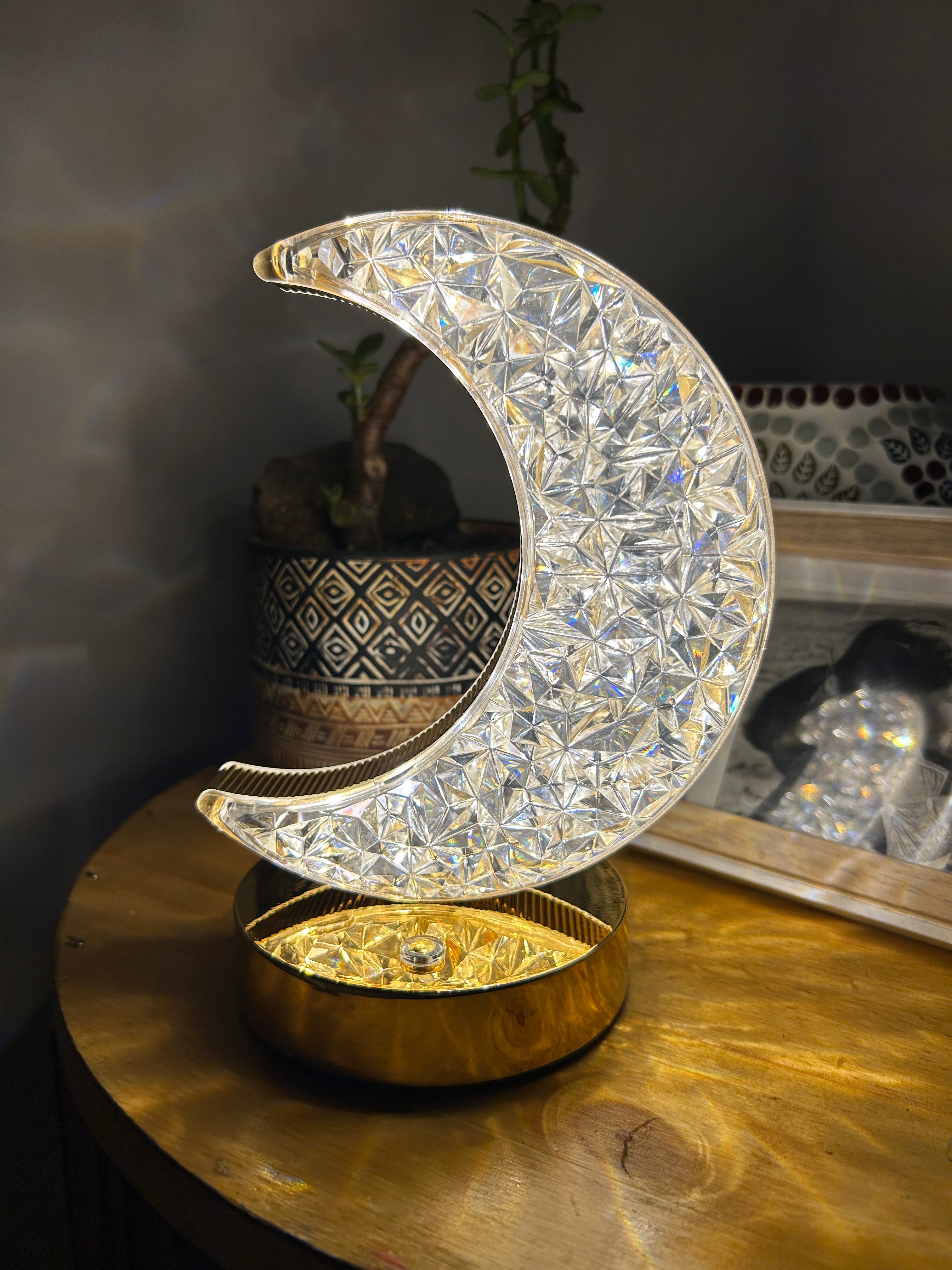 Lampara Velador Estrella-Luna