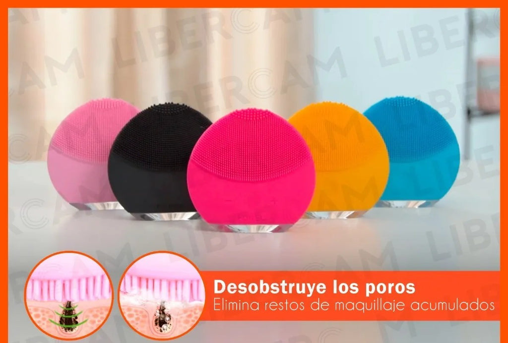 Limpiador Facial, electrico, recargable.