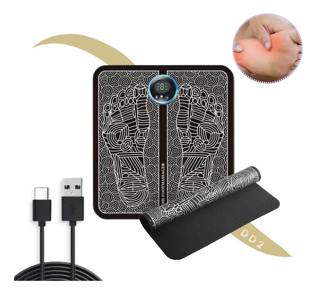 Electro Estimulador Masajeador Para Pies Ems