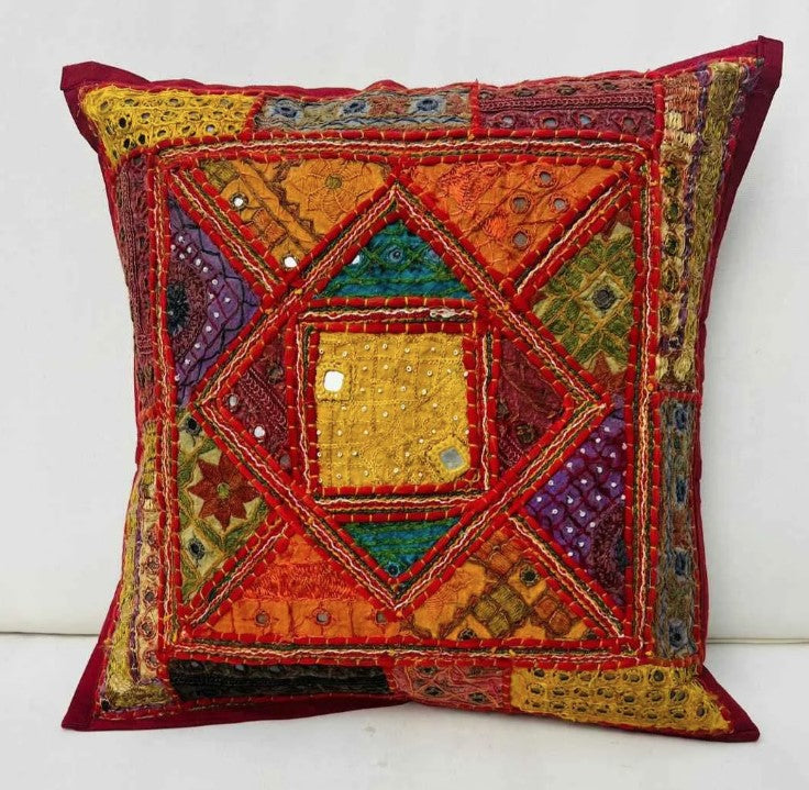 Funda de Almohadon Patch Work