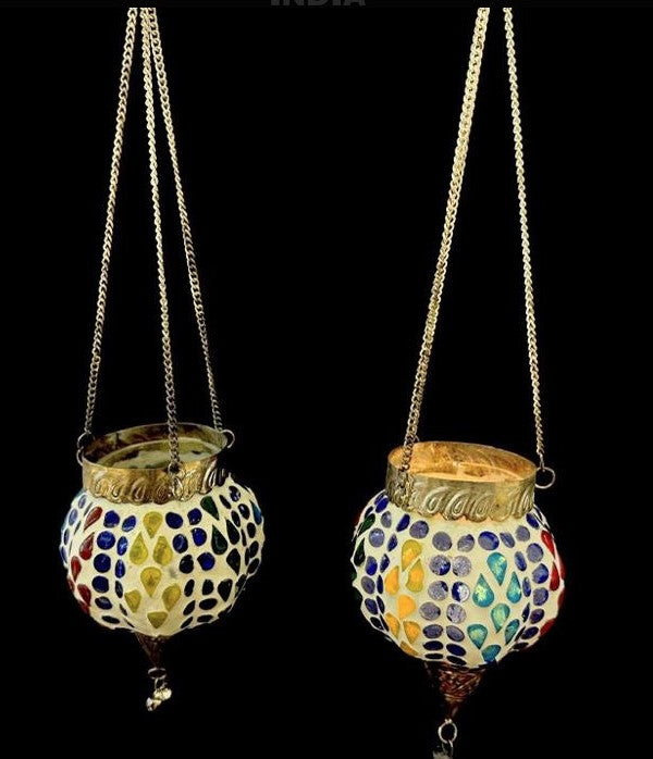 Porta Velas Colgantes