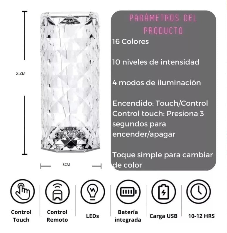 Lampara Velador Led