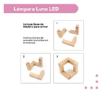 Velador Luna led Grande