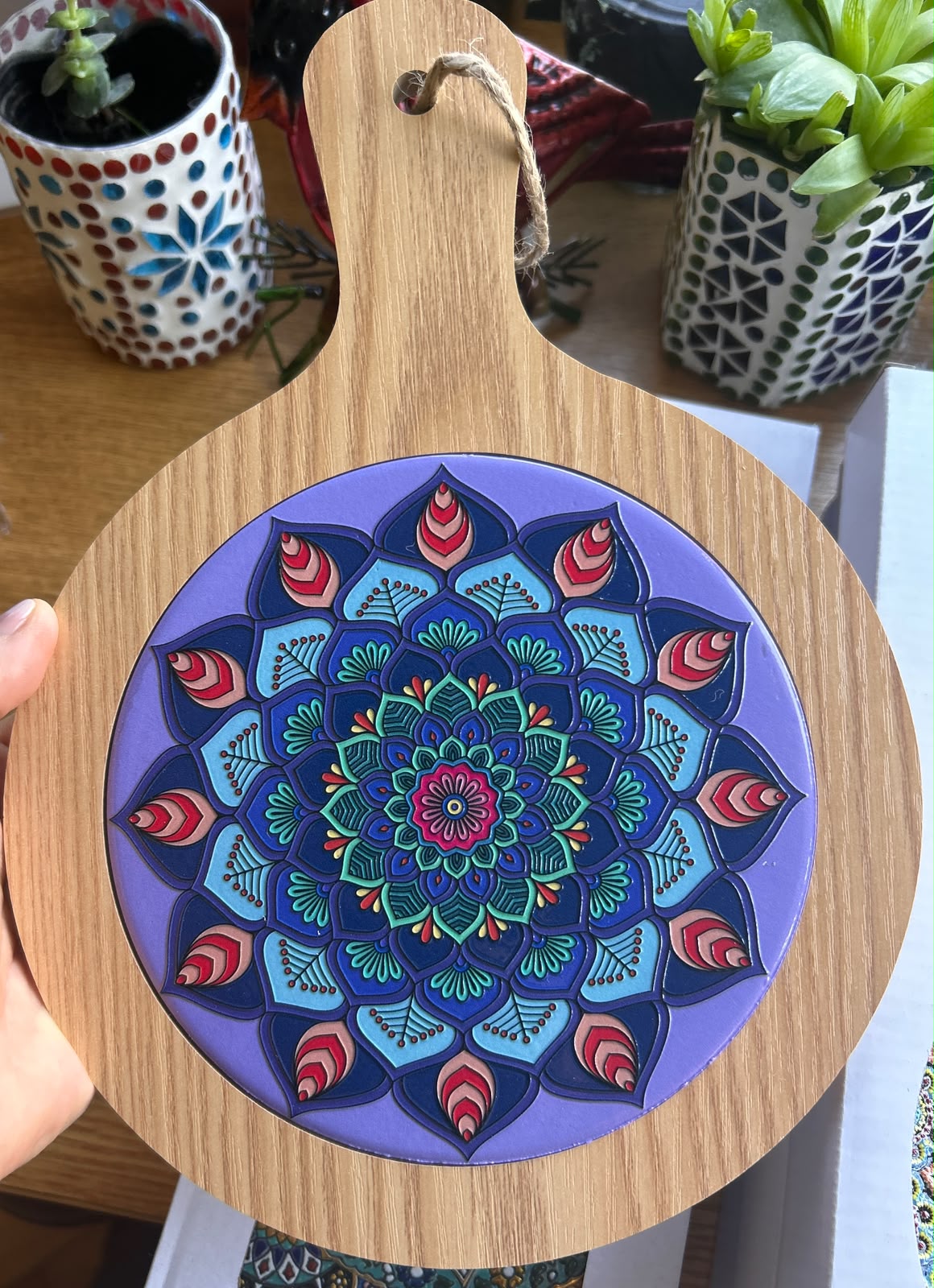 Posa Fuente, Pava, Tabla decorativa de cocina