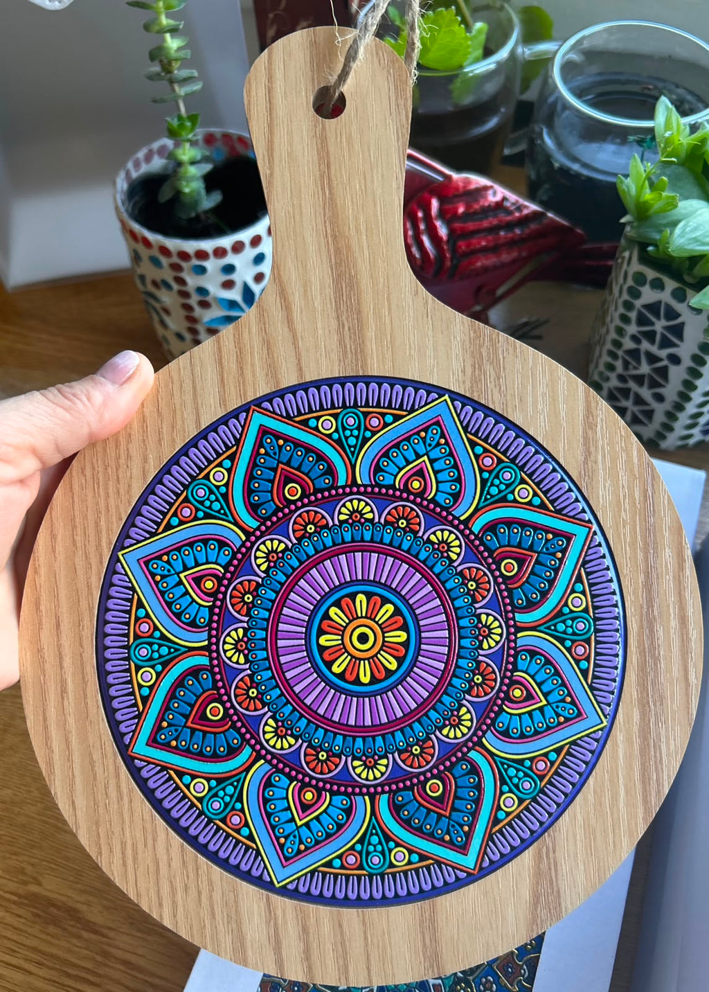 Posa Fuente, Pava, Tabla decorativa de cocina