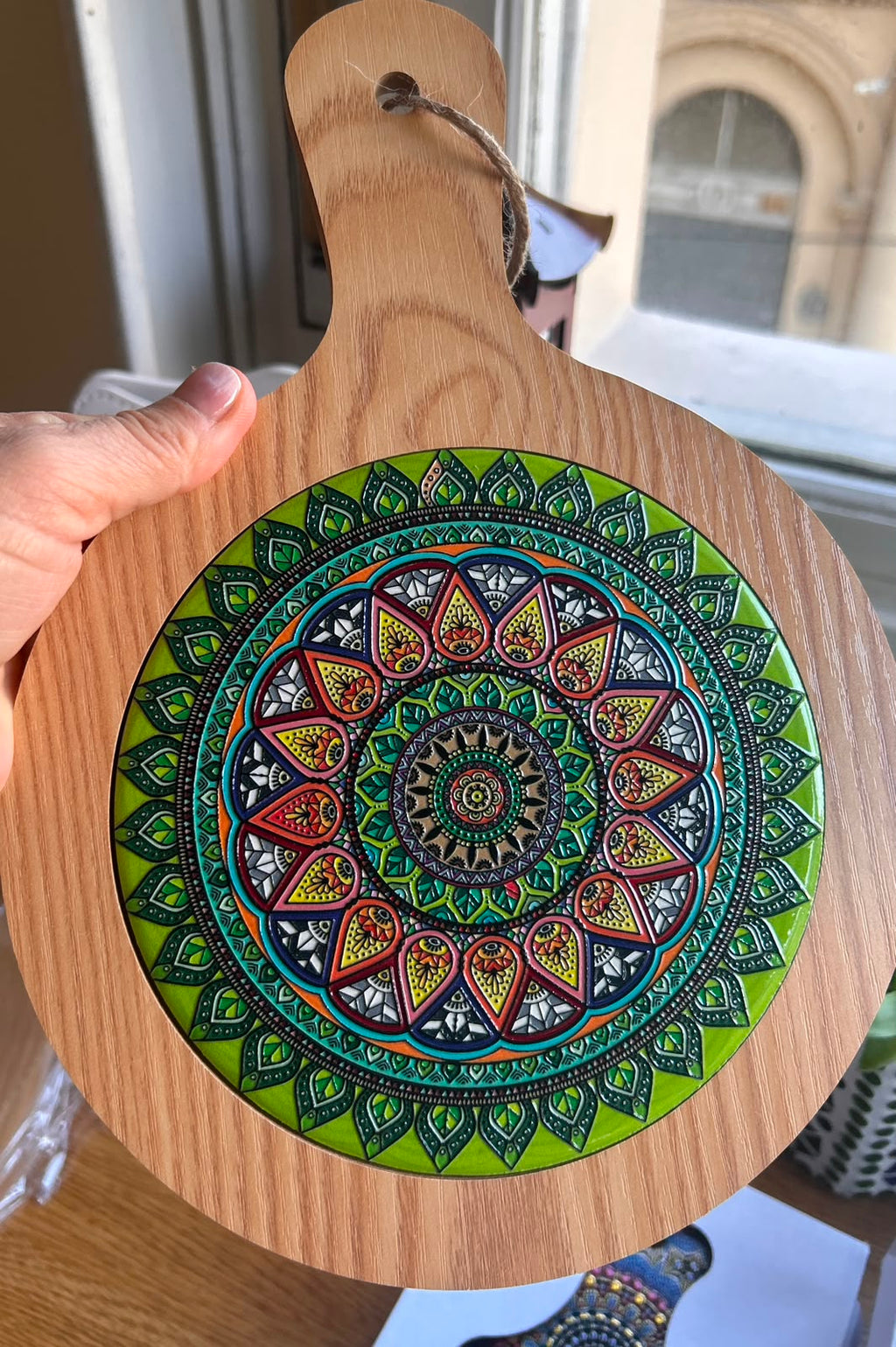 Posa Fuente, Pava, Tabla decorativa de cocina