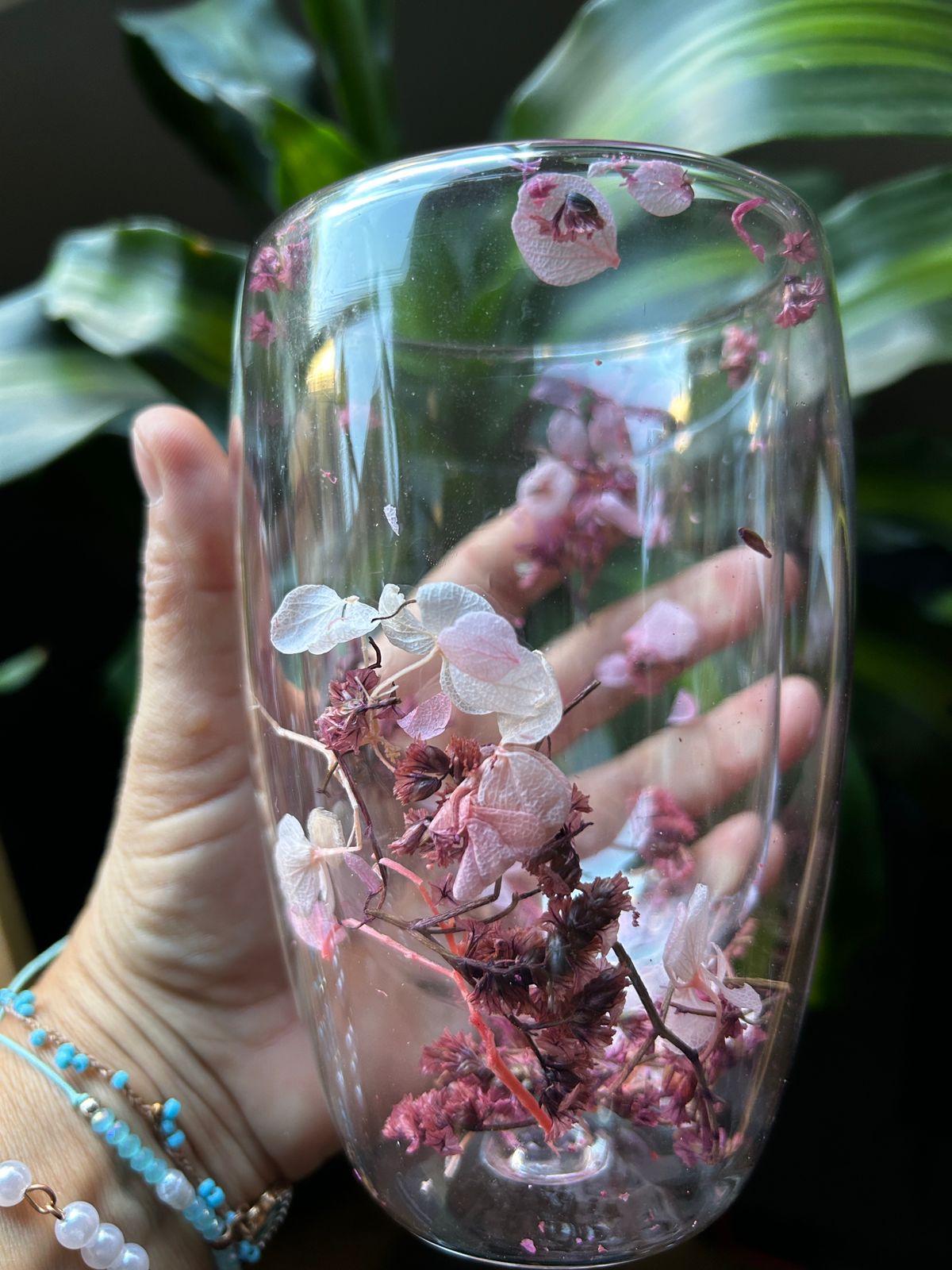 Vaso Doble Vidrio Alto