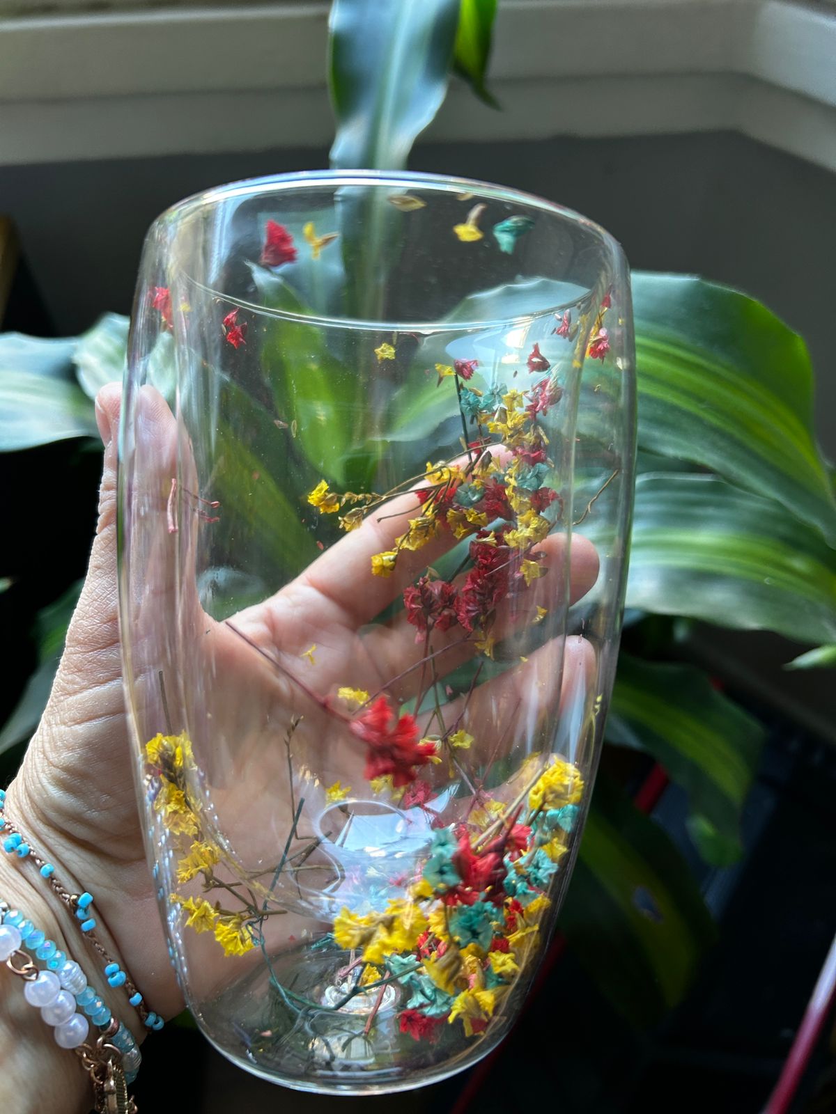 Vaso Doble Vidrio Alto