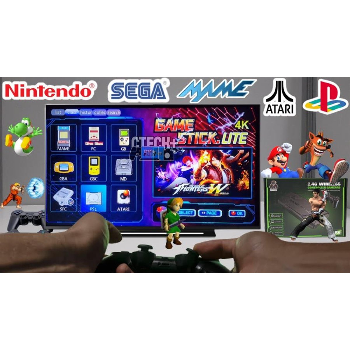 Multi Consola Gamer, Retro