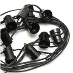Guirnalda de luces con portalamparas x 10