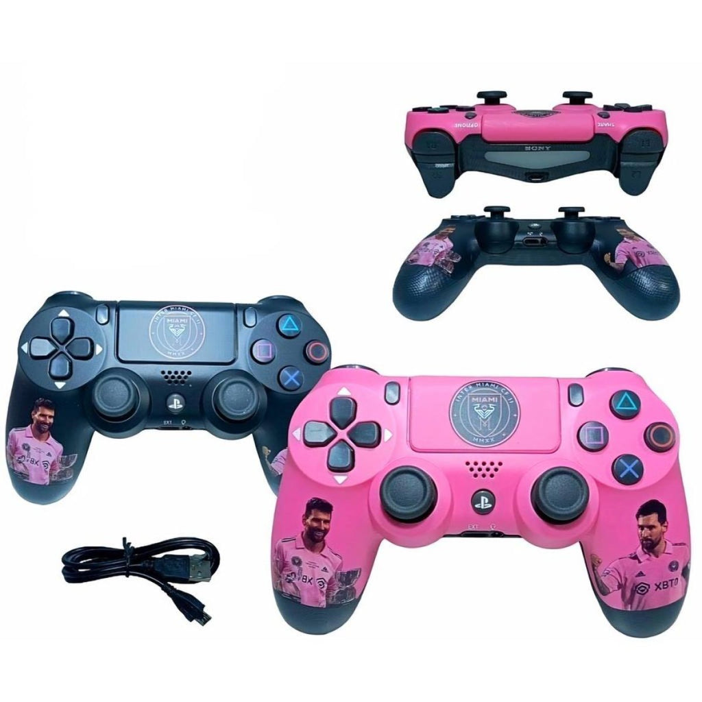 Joystick PS4 diseño Messi Miami
