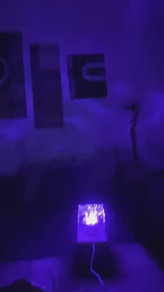 Lampara Cubo Led Aqua