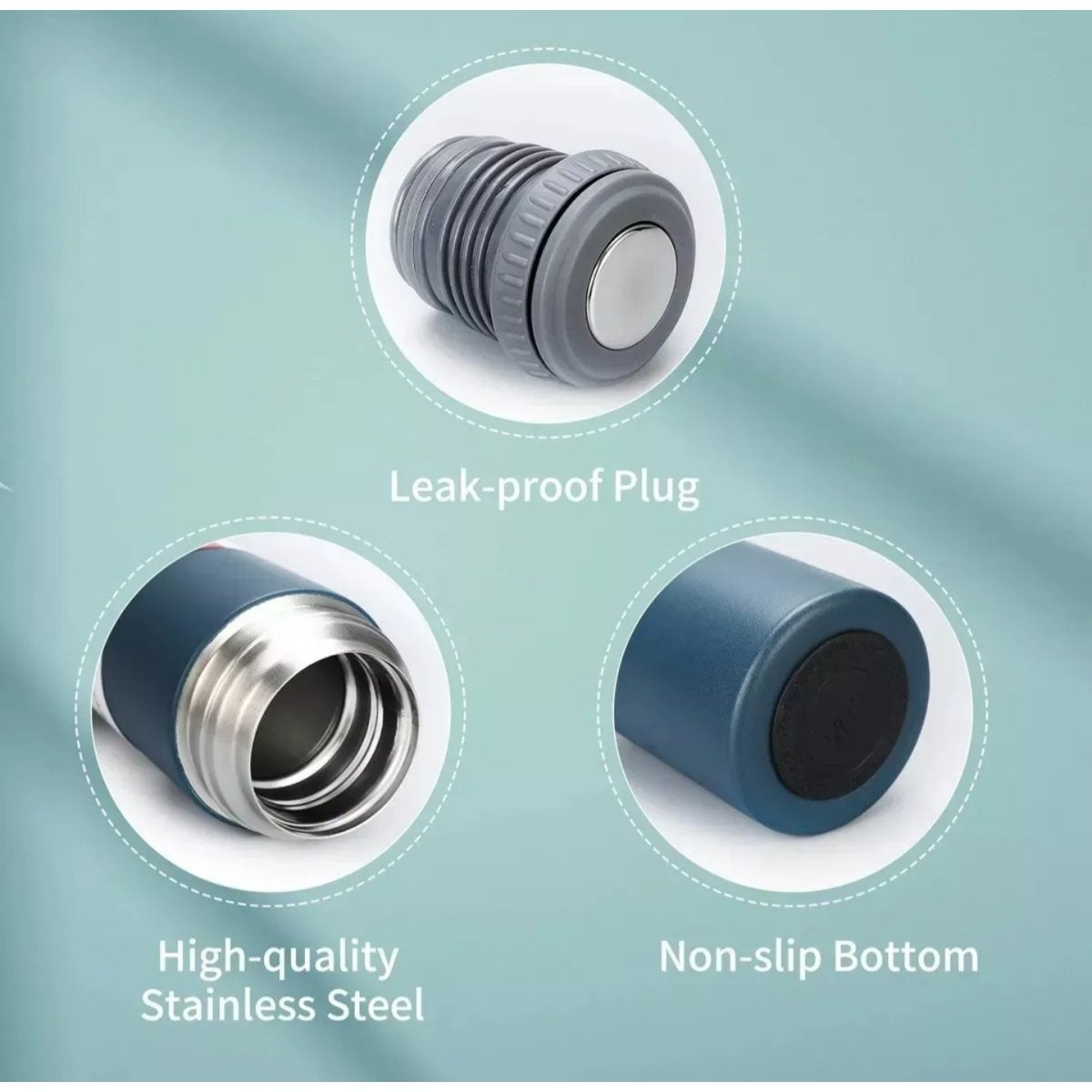 Termo 500 ml + 2 tazas